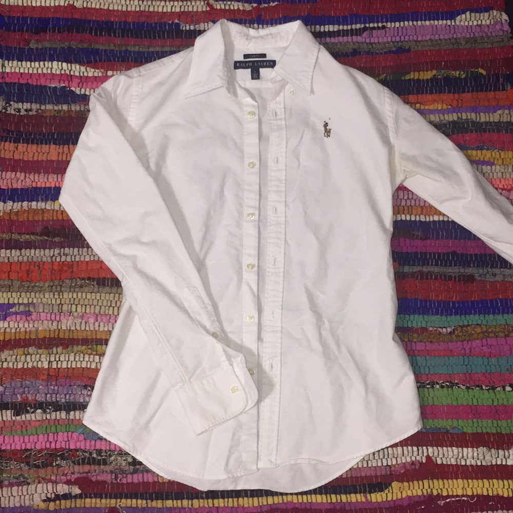 White Button-Up Shirt